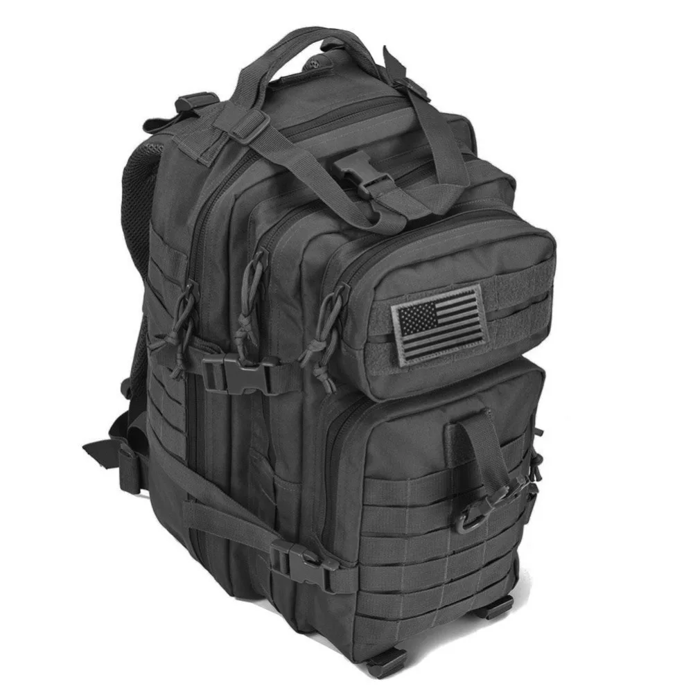 40L Military Tactical Assault Pack Backpack Army Molle Waterproof Bug Out Bag Small Rucksack for Ou