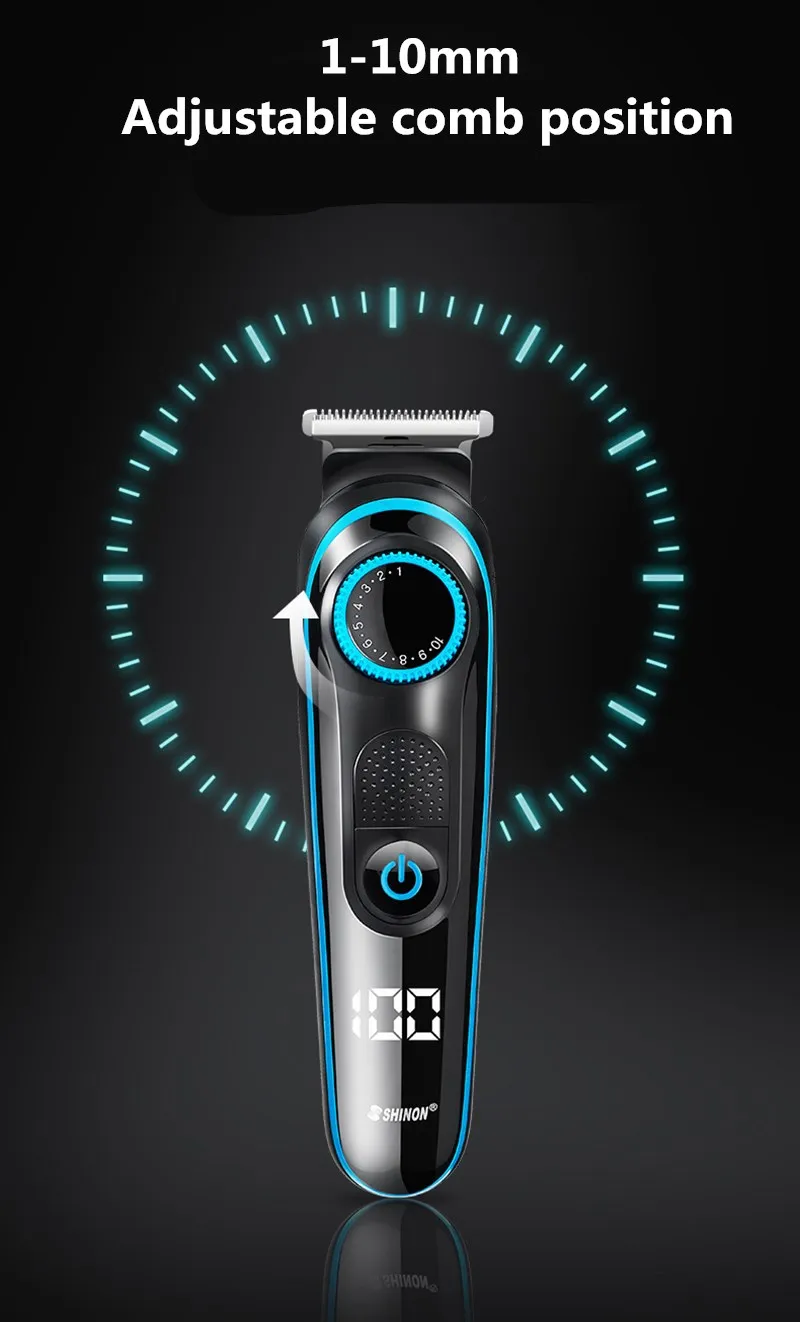  5 in 1 Multifunction Hair Clipper Professional Hair Trimmer Electric Beard Trimmer Hair Cutting Mac