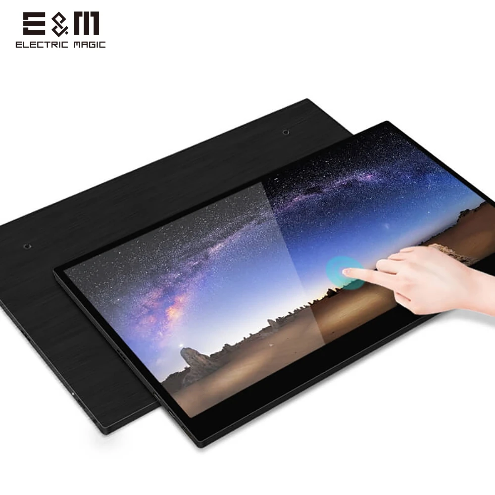 lower price  15.6 inch 4K IPS HDR LCD Touch Monitor for Raspberry Pi 4 Xbox Portable Games Screen Type C NS Swit