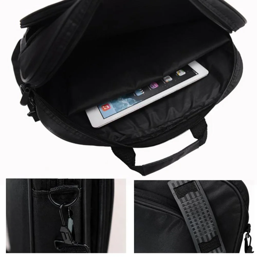 Водонепроницаемый простой мужской портфель бизнес нейлоновая сумка для компьютера мужские сумки портативные сумки на молнии через плечо сумки для ноутбука