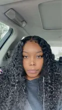 Peluca brasileña de ondas profundas prearrancada, peluca con malla frontal y pelo de bebé, 13x4, para mujeres negras