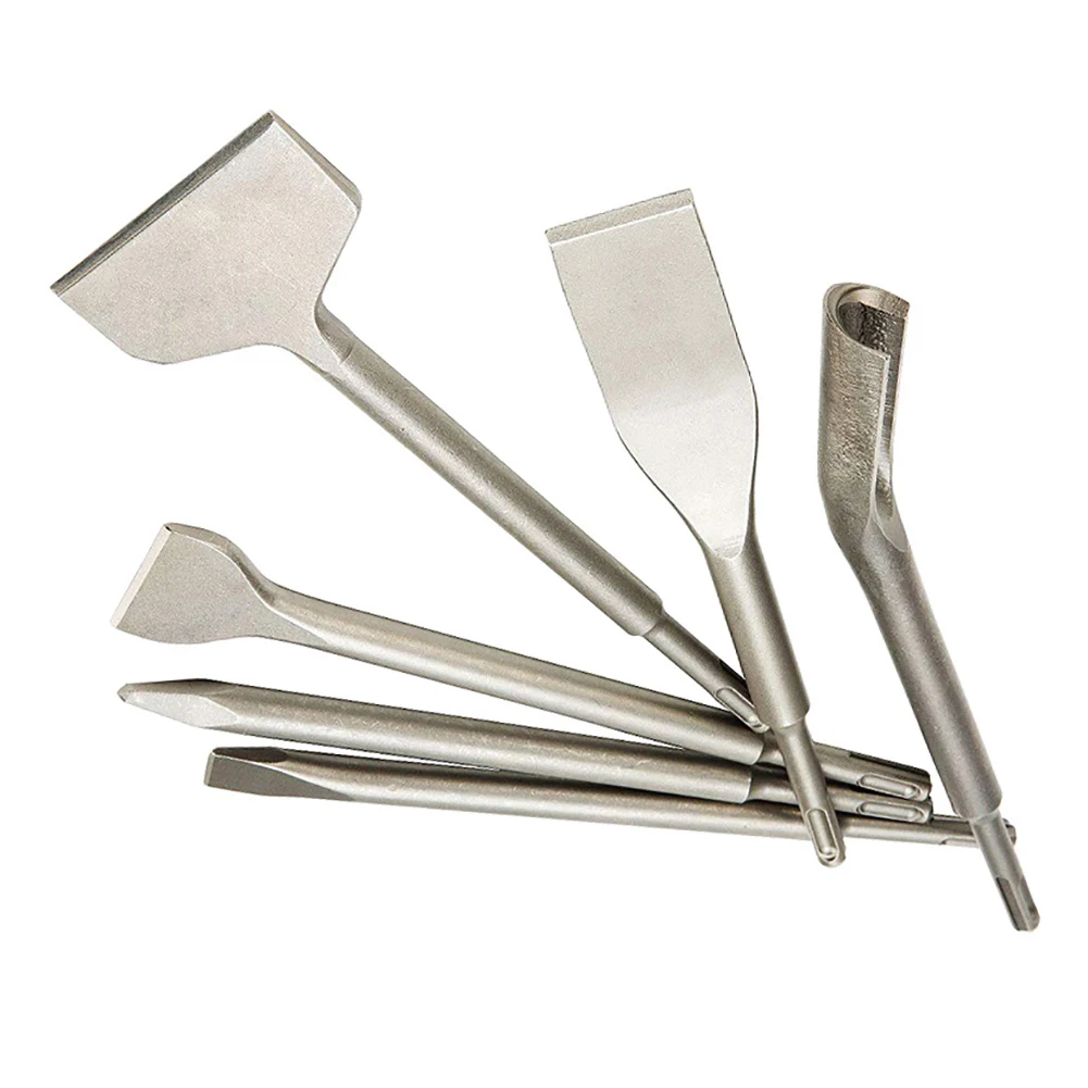 

6Pcs Plus Hammer Drill Chisel Kit Rotary Hammer SDS Bits Kit for Brick Masonry
