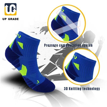 

UGUPGRADE 10Pairs/Lot Children Professional Breathable and soft Ankle Protection Comfortable Outdoor Sport Socks Running Cycling