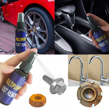 

50ml Rust Remover Surface Car Maintenance Inhibitor Universal Window Derusting Spray Wheel Hub Metal Polishing Home Moisturizing