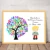 Custom Name Date Kids Primera Comunión Party Fingerprint Signature Guest Book For Girls and Boys Communion Party Decoration