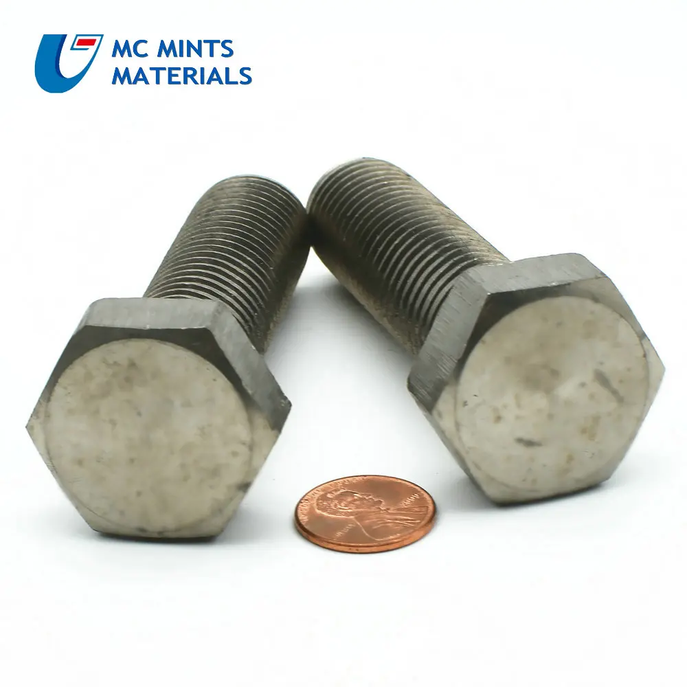 Титановый болт M20 x30-100mm Ti Болт с внутренним шестигранником оригинальный Ti цвет не полированный класс 2 титановый винт титан крепеж