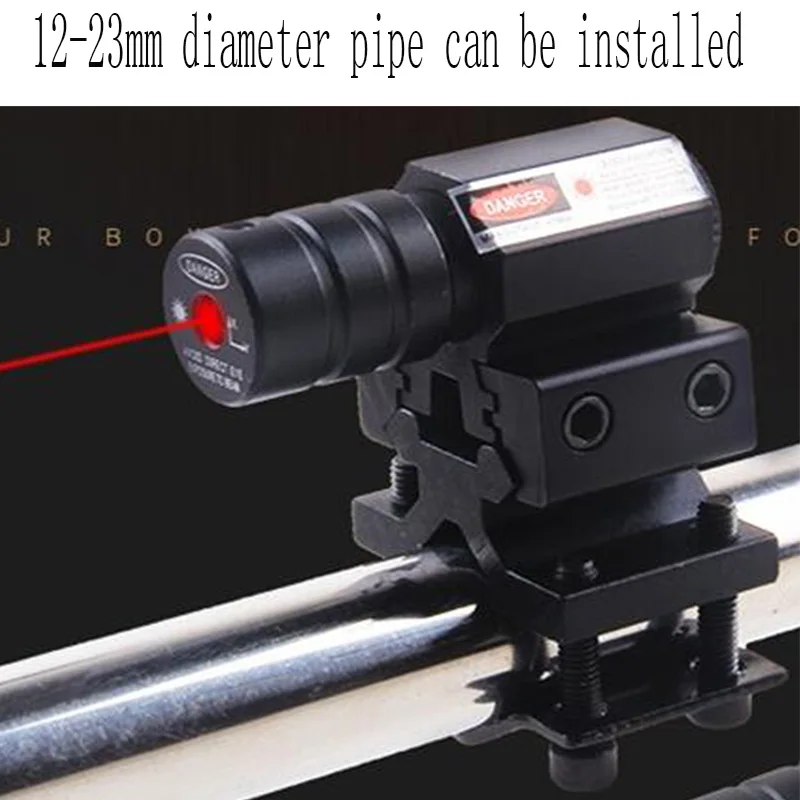 Pipe installation Наружная охотничья воздушная винтовка прицел пистолет с лазерным прицелом 11 мм 20 мм Пикатинни трек тактические аксессуары инфракрасный - Цвет: Pipe installation