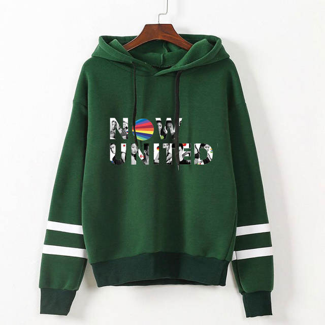 NOW UNITED THEMED STRIPED HOODIE (5 VARIAN)