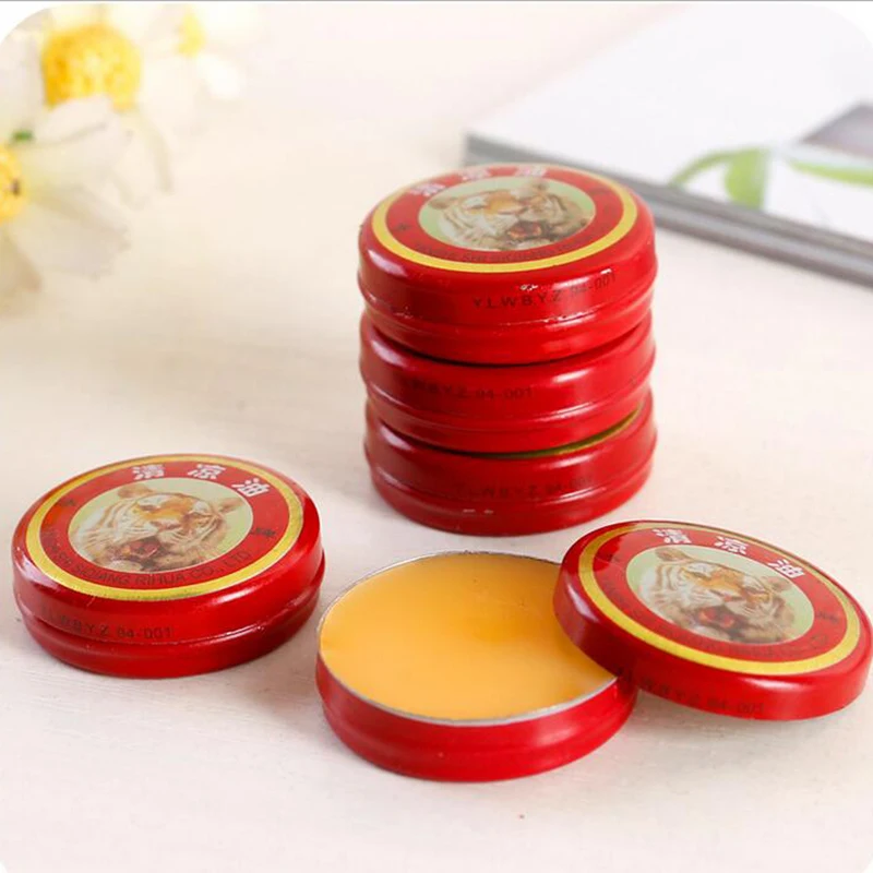 

1/2/5/10pcs New Arrival Essential Oil Massage Red Muscle Rub Aches Cool Cream Chinese Tiger Balm For Adults Pain Relief Ointment
