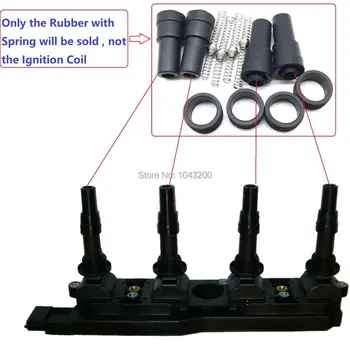 

Ignition Coil Repair Rubber Boot With Spring For Saab Vauxhall Opel Astra Corsa Vectra 1.8 Petrol OE# 90536194, 9119567, 1208008