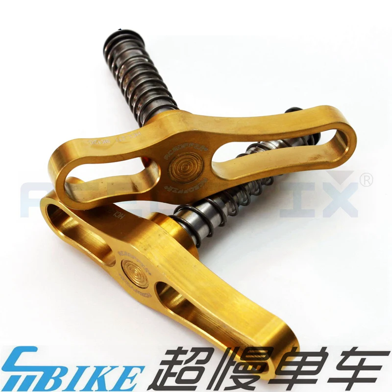 未使用 ブロンプトン T Line専用 自動調芯ヒンジ・クランプ・セット2個 CYCLETECH-IKD : BROMPTON Self Aligning Hinge Clamp Single