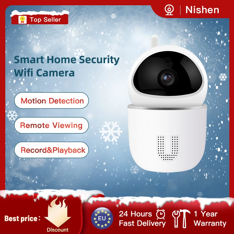 IP камера для домашней системы безопасности Wi Fi 1080P 720P|Камеры видеонаблюдения| |