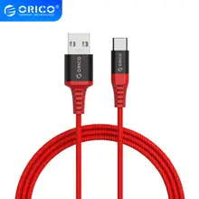 ORICO USB Type C câble 3A Max courant synchronisation des données chargeur type-c câble USB pour Samsung Galaxy Xiaomi Huawei