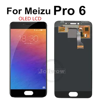 

OLED LCD For Meiau Pro 6 LCD Display Touch Screen Assembly Replacement with Frame M570M M570C M570Q For Meizu Pro6 pro 6 LCD