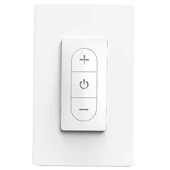 

App Remote Control LED Light Dimmer Switch Wifi Dimming Panel Switch 110V 220V Google Home Compatible for Smart Home IFTTT(US Pl
