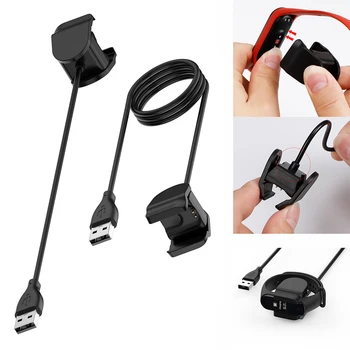 

Univeral Fast Charger for Xiaomi Mi Band 5 4 Charging Dock Clip 1m/0.3m Charger Cable for Xiaomi Miband 5 4 Band5 Band4 Charger