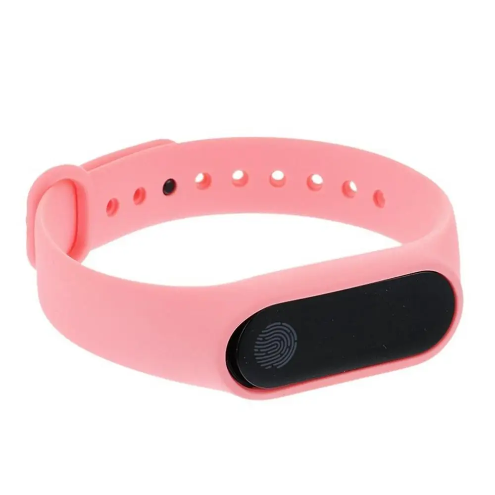 0.42 Inch pink M2 смарт-браслет OLED дисплей Smartband Водонепроницаемый Фитнес-трекер умный Браслет Шагомер Bluetooth монитор сна - Цвет: 0.42 Inch pink