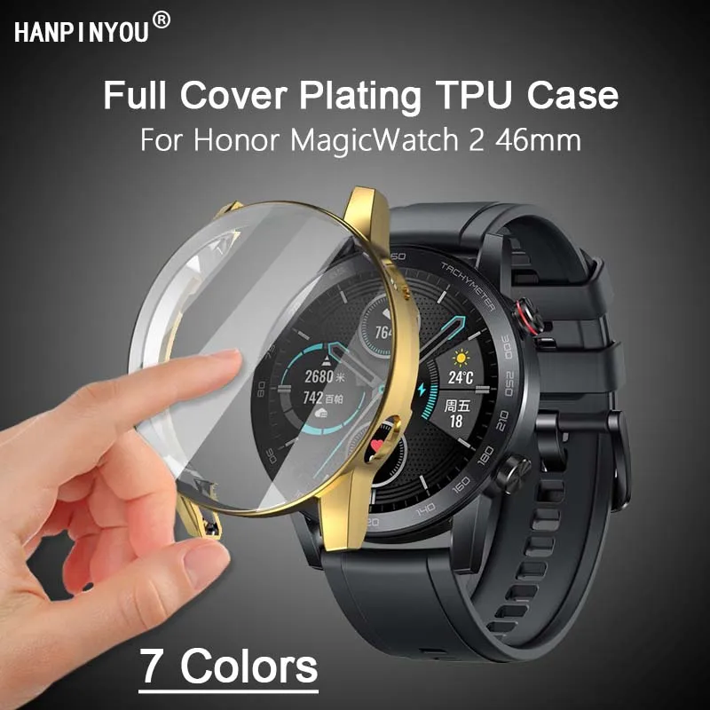 Custodia Protettiva Per Orologio In Tpu In Silicone Morbido A Copertura Totale Per Huawei Honor Magicwatch 2 46Mm Smartwatch Custodia Protettiva Per S