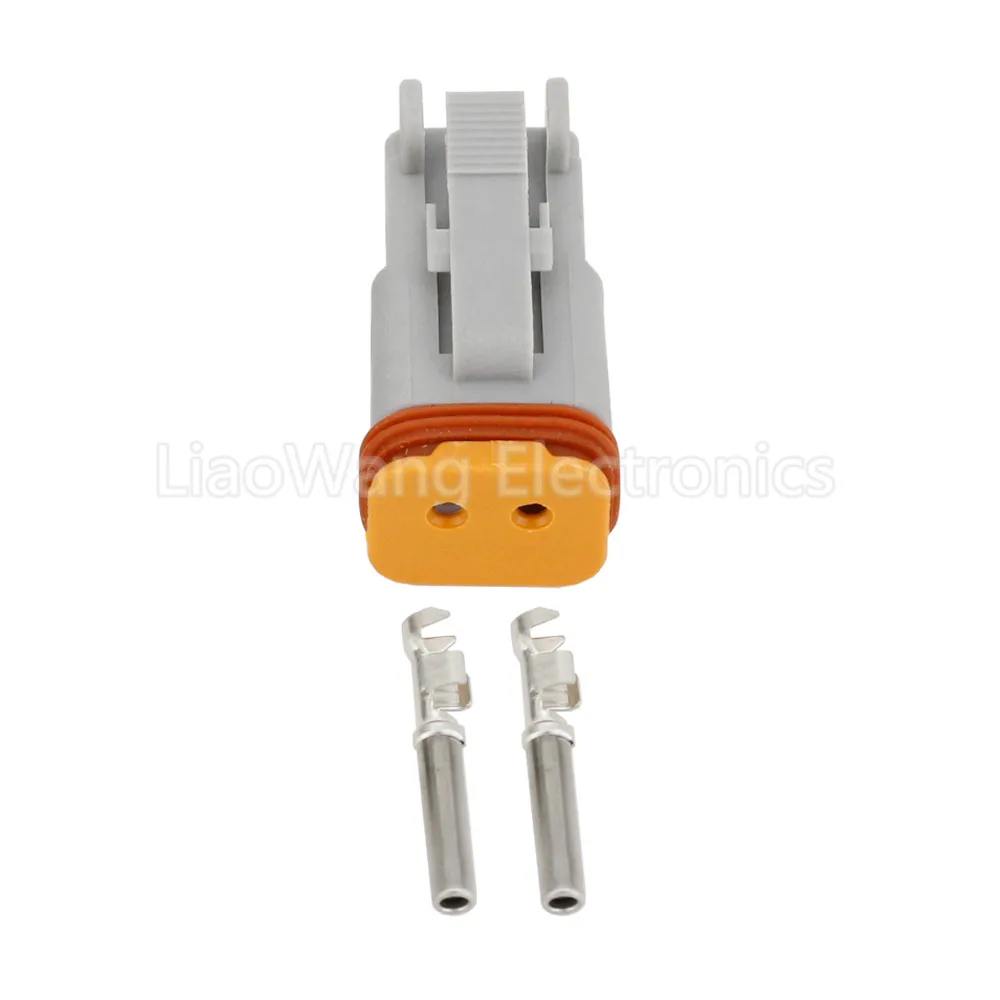 pinos DT04-2P DT06-2S automóvel impermeável fio conector elétrico plug 22-16awg