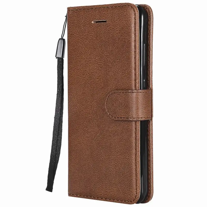 Brown Кожаный чехол для huawei P 10 Lite, чехол с откидной крышкой, роскошный винтажный кошелек, чехлы для телефонов huawei P 10 Lite, чехол P10 Lite - Цвет: Brown