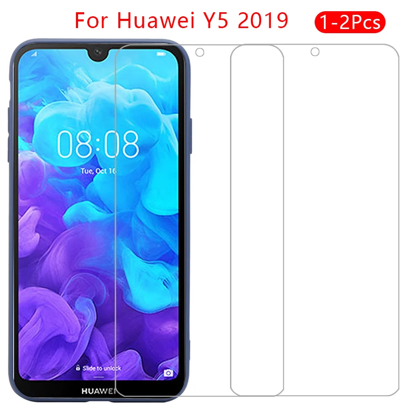 Чехол для huawei y5 2019 защитный экран из закаленного стекла на y 5 5y y52019 71 чехол