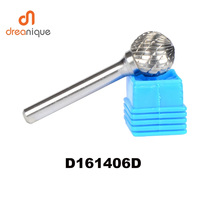1 шт. D161406 шаровая головка 16*14 мм карбидные роторные напильники шлифовальные и