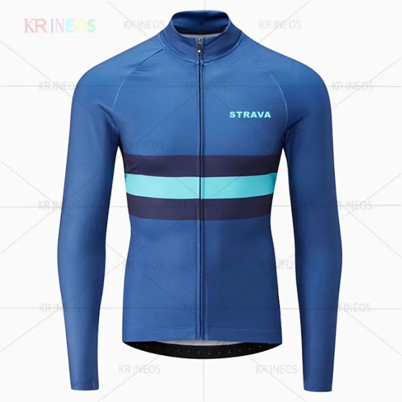 Комплект одежды для велоспорта STRAVA Pro летняя дышащая рубашка с длинным рукавом и