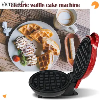 

Household Electric Waffle Maker Non-stick Fried Egg Cake Waffle Machine Mini Oven Waffle Pots Pancake Pan Kitchen Gadget