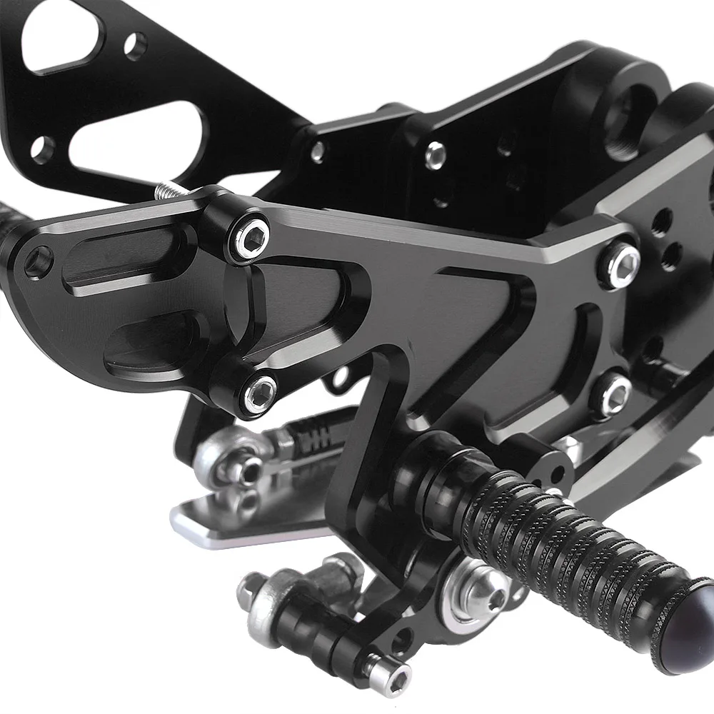 CNC регулируемый Rider Сзади наборы для ухода за кожей Rearset подставка для ног, ухода за кожей ног колышки для 2011- KTM Duke 125 200 390 Duke125 Duke200 2013