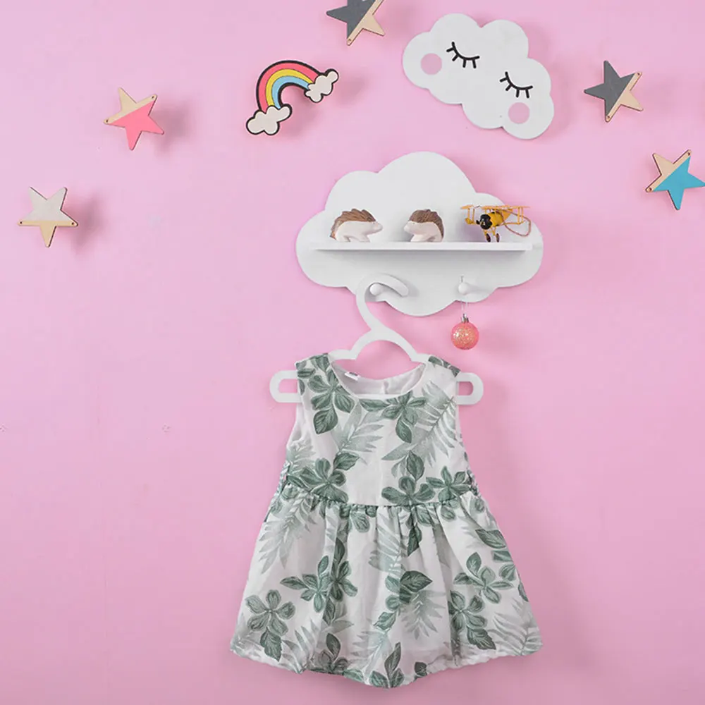 CuteCartoonWallHangingRackCraftsDisplayShelfChildrensRoom