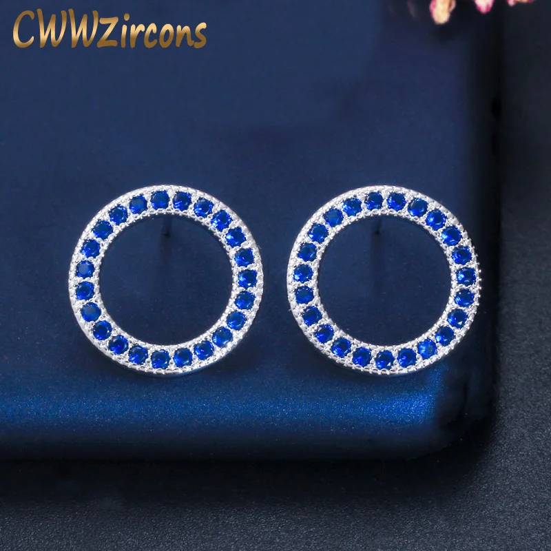 CWWZircons Великолепное Украшение из Фианитов Привлекательные Серьги с