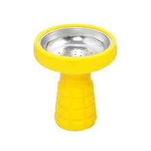 Много цветов выбрать гранат текстура Sheesha Аксессуары Силиконовый металлический табак для кальяна чашка H okah чаша