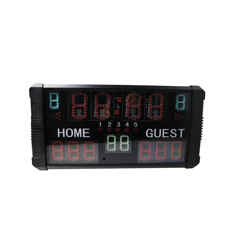 Современный портативный электронный баскетбол цифровые табло часы светодиодное табло со стрелками
