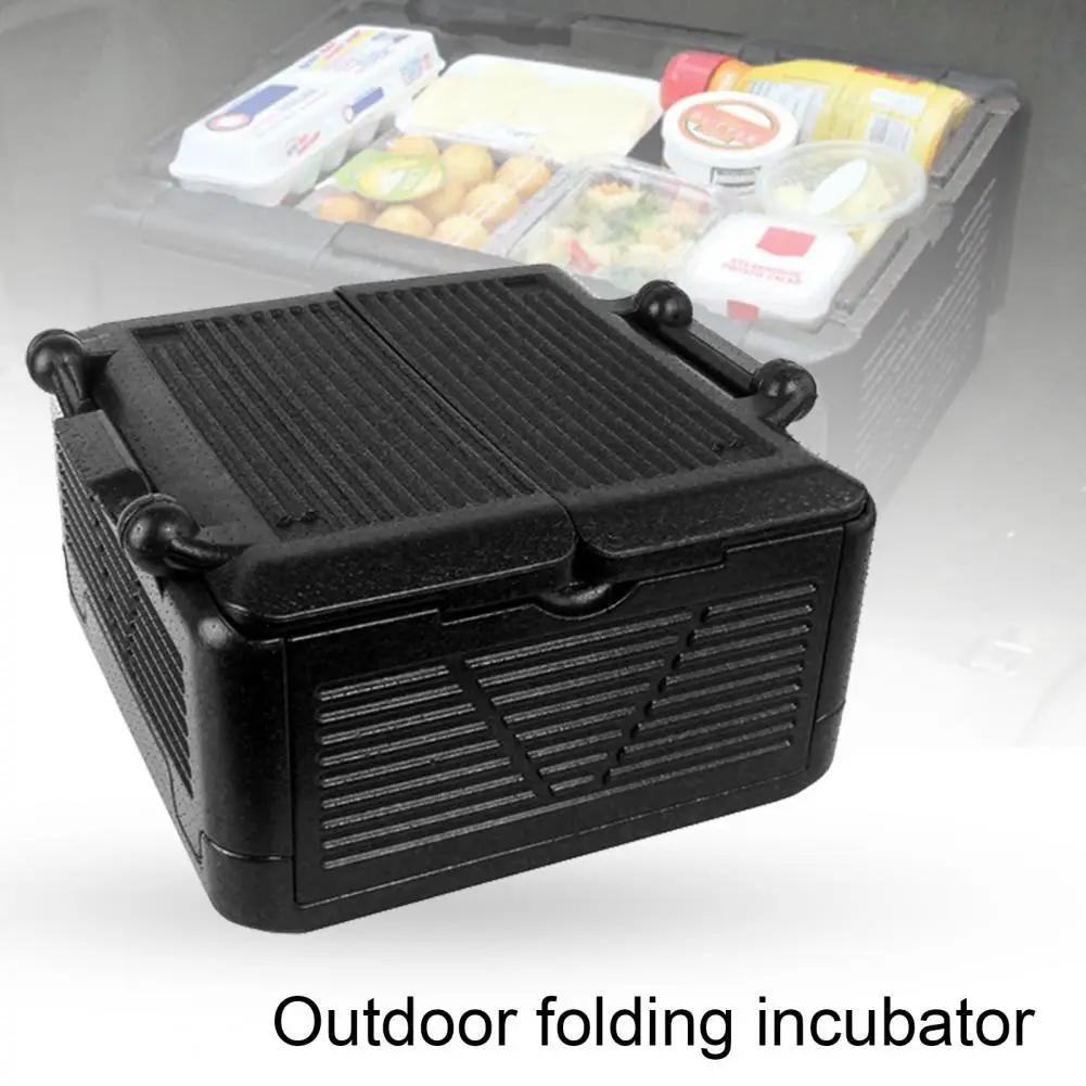 New 24 Cans Chill Chest Cooler Collapsible Portable Outdoor Wine Whisky Ice Bucket Insulated Waterproof Cool Storage Box