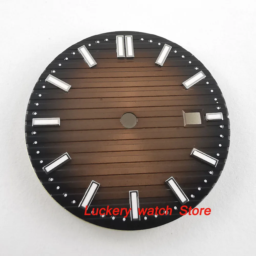 31.6 Millimetri No Logo Brown Dial Fit Per Il 2824 2836 Miyota 8215 821A Mingzhu 2813 Automatico Movement-Bp49
