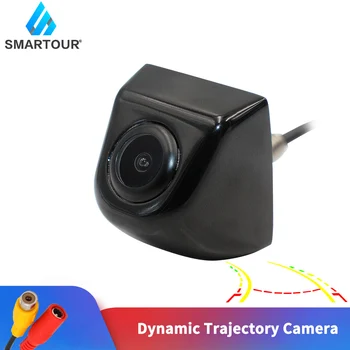

Smartour Car Dynamic Trajectory Moving Guide Parking Line Rear View Reverse Backup Tracks Camera For Android DVD Monitor