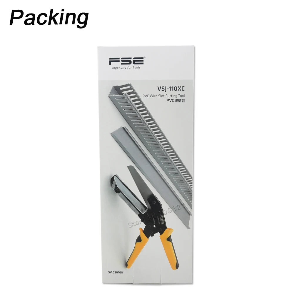 PVC Plastic Cable Trunking Cutter Adjustable Professional Snap Shear 45°-90° Cutting Pliers Electrican Hand Tool VSJ-110XC 6