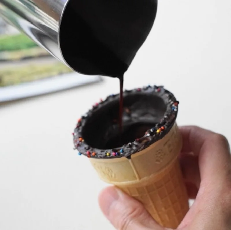 2021 Edible chocolate dipped waffle coffee cones machine WT/8613824555378 | Бытовая техника