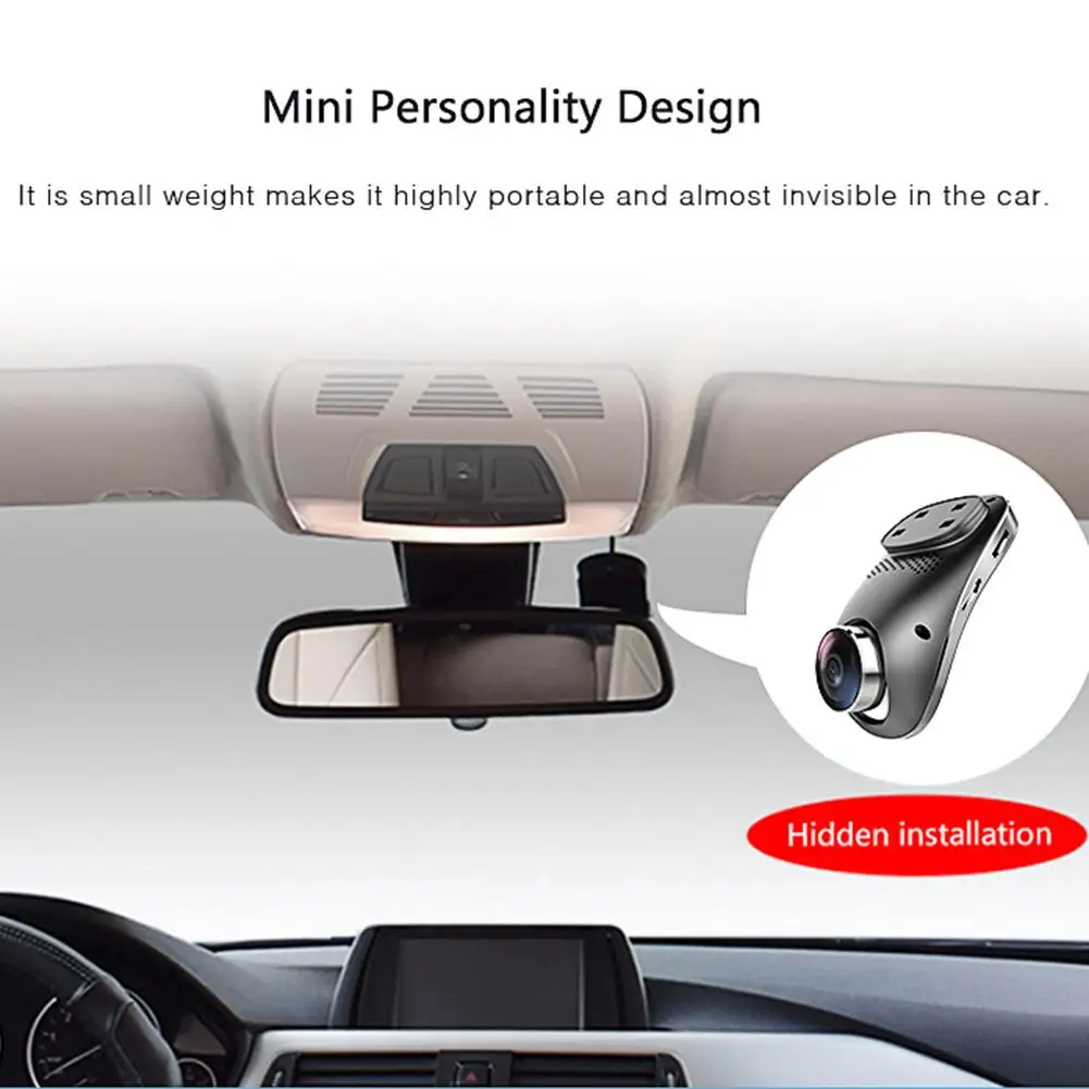 

Car DVR Recording Camera Quad Core Dual Lens Rear Camera External GPS Antenna Built-in G-sensor Driving Recorder HD 1080P