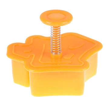 

4 PCS/SET Cookie Stamp Biscuit Mold Halloween Pumpkin Cookie Fondant Cake Chocolate Mold Kitchen DIY Baking Cutter Mould