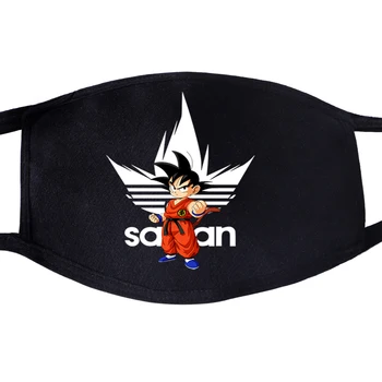 

Dragon Ball Brand Face Mask Japan Anime Vegeta Torankusu Master Roshi Unisex Anti Dust Half Cycling Respirator Protective Mask