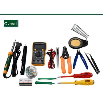

Adeeing 16pcs/set BST-113 Multifunctional Tools for Repairing Solder Equipment(charged)