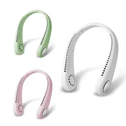 M8 Neck Fan Strong Wind Adjustable Large Capacity Battery Low Noise And Strong Airflow Three Speeds Neck Fan