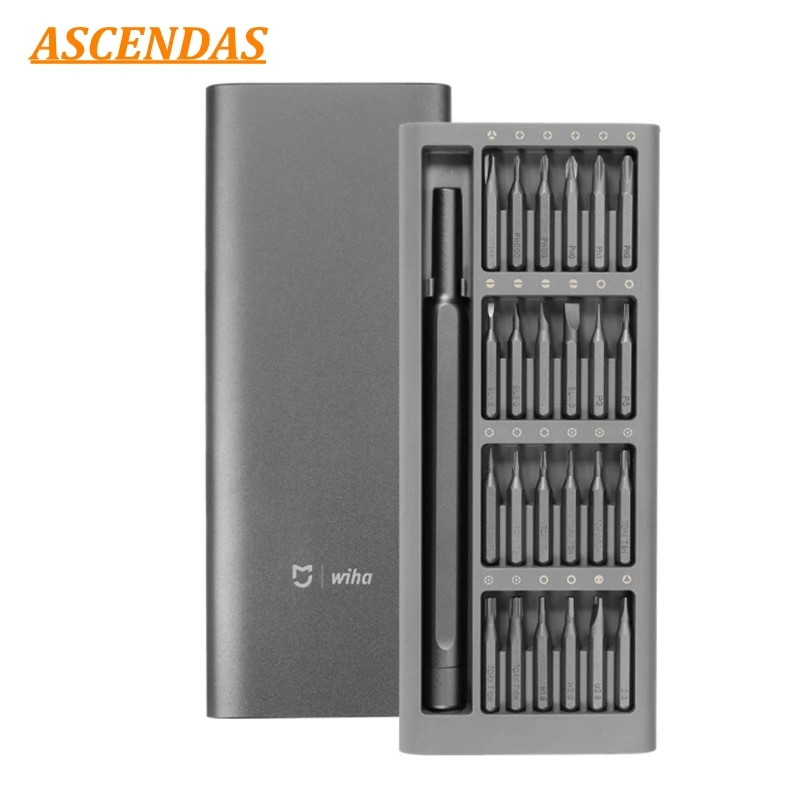 Chave de Fenda Conjunto de Ferramentas de Reparo de Aço de Alumínio 24 em 1 Multi-purpose Precisão s2 Tp-0139