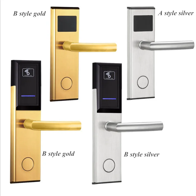 

Smart Electronics door lock digital Electric Hotel Lock high quality RFID custom made hotel intelligent Door Lock