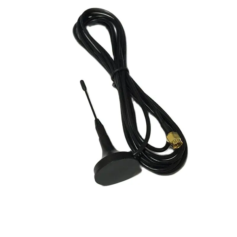 Antenna 3G 3Dbi 900-1800Mhz 3M Sma Maschio Gsm Ventosa Antenna 90Mm Di Lunghezza