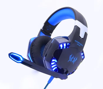 

KOTION EACH G2000 Gaming Headset game Headphones Deep Bass Stereo Earphone with LED light Microphone mic for PC Laptop PS4 Xbox