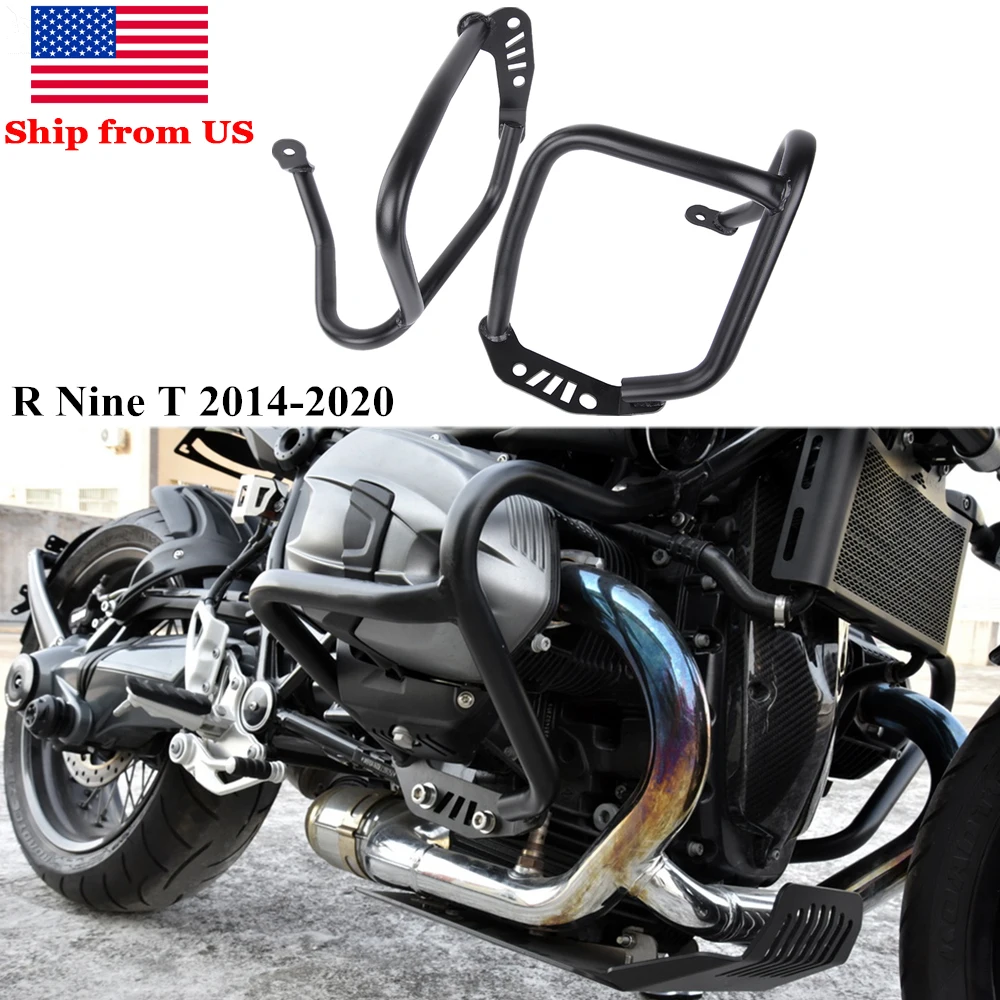 Защита двигателя мотоцикла защитная полоса для BMW R NINET R9T 14 15 16 17 2018 2019 2020 2021 Nine T