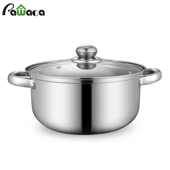 

Non-Stick Noodle Pot Soup Pot with Anti-Scalding Handle Single/Double-Bottom Pan Induction Cooker Cooking Pot Kitchen Cookware