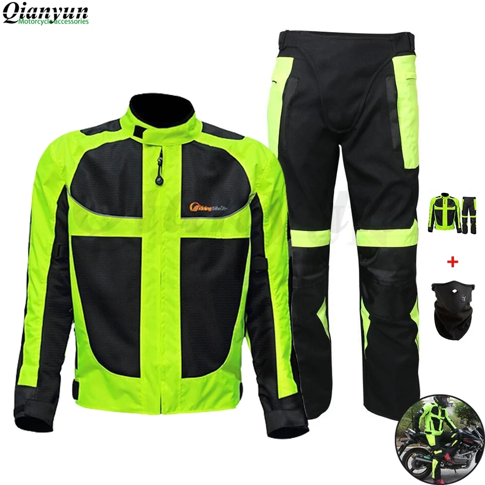 

Winter summer Motorcycle men's woman's jacket Moto Protective Gear Jacket men Racing Reflective oxford clothing Motorbike jacket
